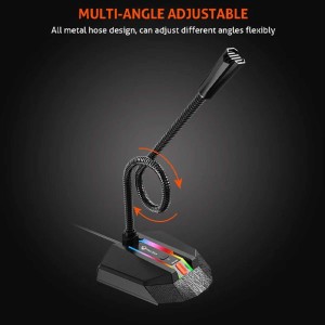 میکروفون رومیزی میشن مدل MC15 RGB